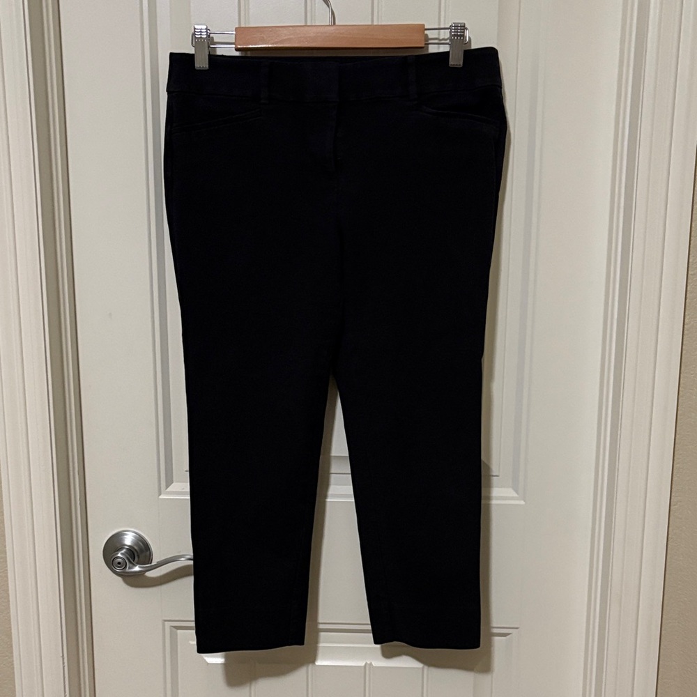 Loft Black Cropped Pants